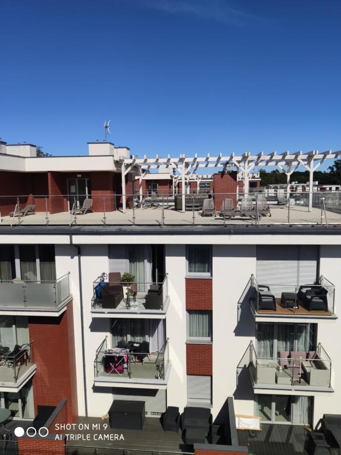 Apartament Szafir W Budynku Basenowym Morska Klifowa Rewal Buitenkant foto