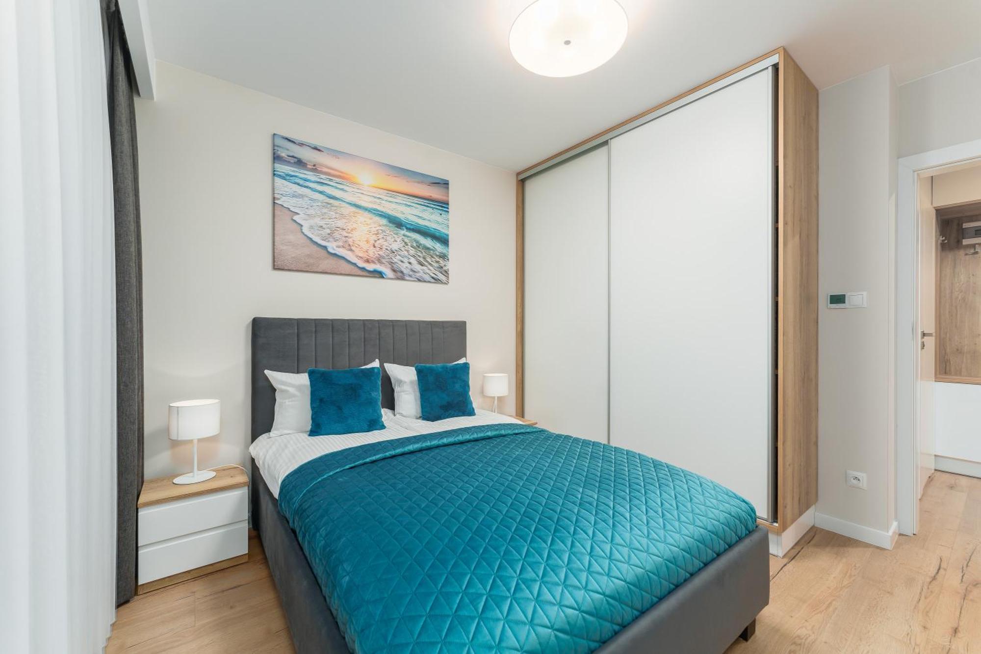 Apartament Szafir W Budynku Basenowym Morska Klifowa Rewal Buitenkant foto