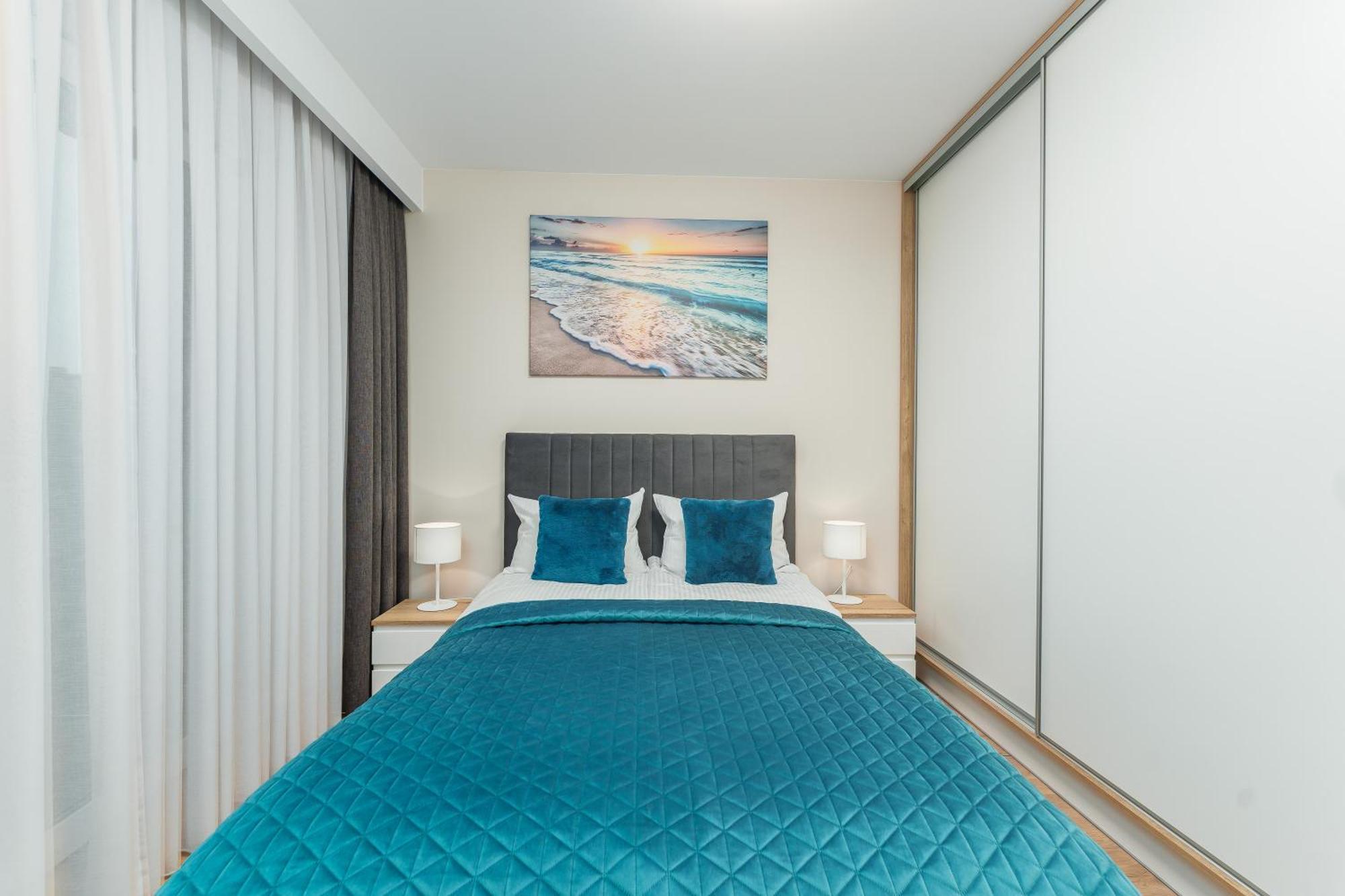 Apartament Szafir W Budynku Basenowym Morska Klifowa Rewal Buitenkant foto